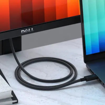 Satechi Thunderbolt 4 Pro Cable (1 M) (Space Grey) - Digital3d.com.au