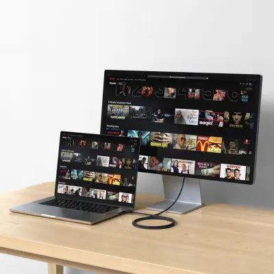 Satechi Thunderbolt 4 Pro Cable (1 M) (Space Grey) - Digital3d.com.au