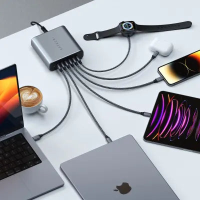 Satechi USB-C 200W USB-C 6-Port GaN Charger - Digital3d.com.au