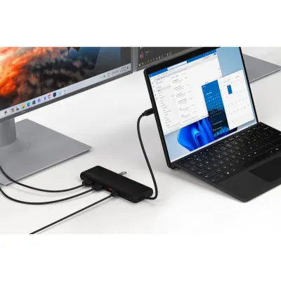 Satechi 13-In-1 USB-C Triple Display Multiport Adapter (Black) - Digital3d.com.au