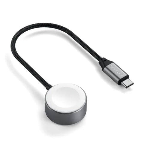 Satechi USB-C Fast Charging Cable For Apple Watch (Space Grey) - Digital3d.com.au