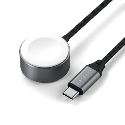 Satechi USB-C Fast Charging Cable For Apple Watch (Space Grey) - Digital3d.com.au