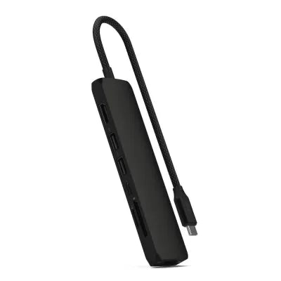 Satechi 7-In-1 USB-C Slim Multiport Adapter (Black) - Digital3d.com.au