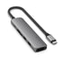 Satechi 6-In-1 USB-C Slim Multiport Adapter (Space Grey) - Digital3d.com.au