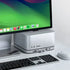 Satechi Stand & Hub For Mac Mini/Studio With NVME SSD Enclosure (Silver) - Digital3d.com.au