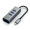 Satechi USB-C 2-in-1 USB 3. 3-Port Hub & Ethernet Image 1