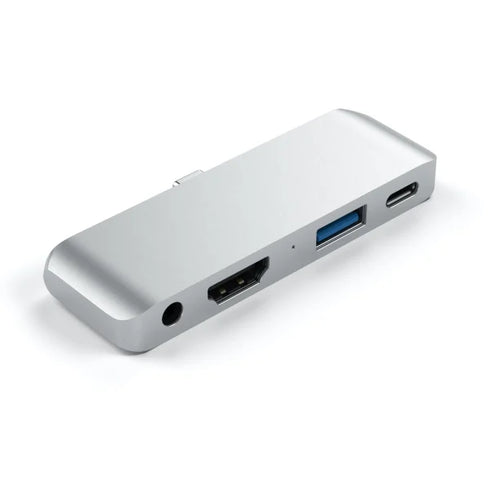 Satechi USB-C Mobile Pro Hub (Silver) - Digital3d.com.au