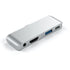 Satechi USB-C Mobile Pro Hub (Silver) - Digital3d.com.au