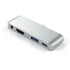 Satechi USB-C Mobile Pro Hub (Silver) - Digital3d.com.au