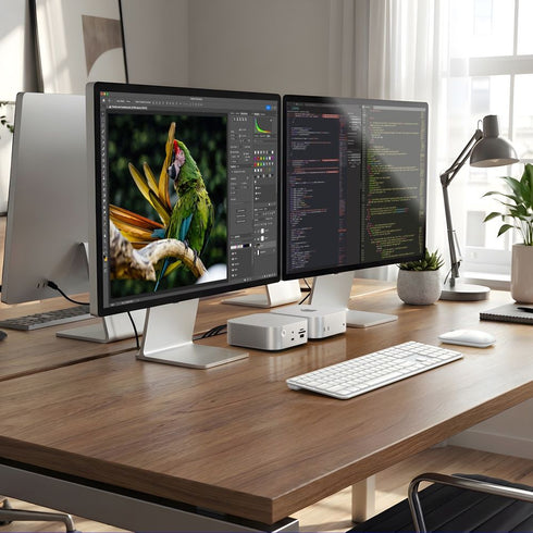 Satechi Thunderbolt 5 CubeDock with SSD Enclosure (Silver) Image 21