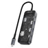 Bonelk Vision Long-Life USB-C to 8-in-1 Multiport Hub (Clear) Image 1