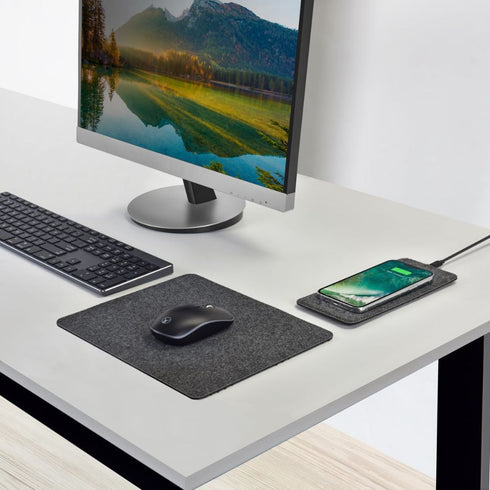 Bonelk Mouse Mat Qi Split (Grey)