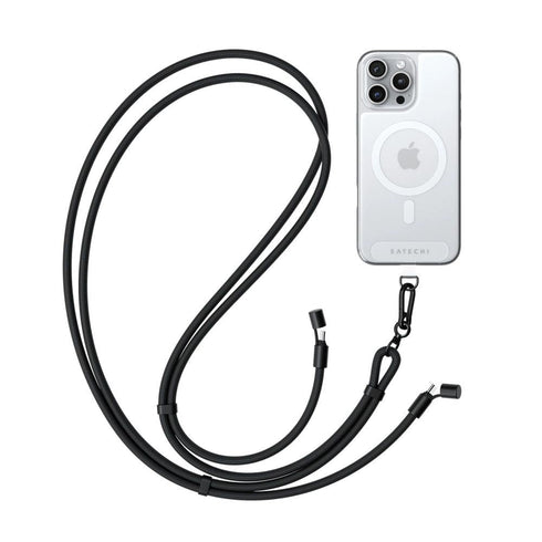 Satechi OntheGo USB-C Lanyard Cable 60W (Black) Image 1