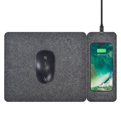Bonelk Mouse Mat Qi Split (Grey)