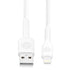 Bonelk Long-Life Easy Grip USB-A to Lightning Cable 2m (White) - Digital3d.com.au