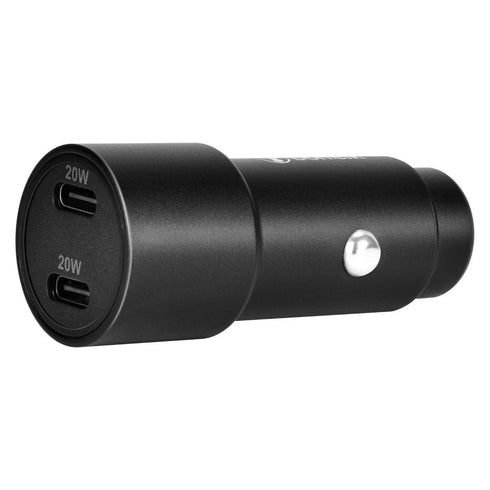 Bonelk Eco Series 38W PD Dual USB-C Car Charger - Black - Digital3d.com.au