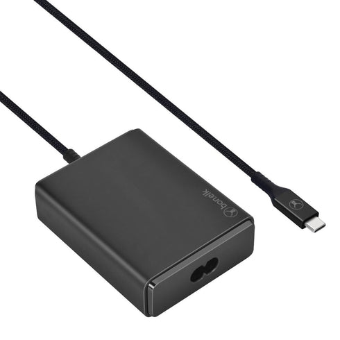 Bonelk GaN Desktop Charger, USB-C LL Cable, PD 3.0 100W - Black - Digital3d.com.au