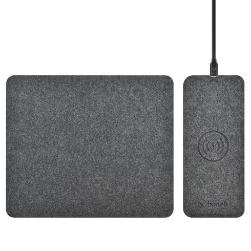 Bonelk Mouse Mat Qi Split (Grey)