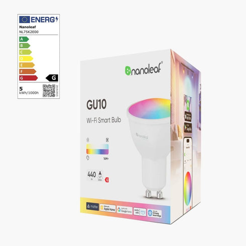 Nanoleaf Essentials Colour Smart LED Bulb GU10 (WiFi) Image 2