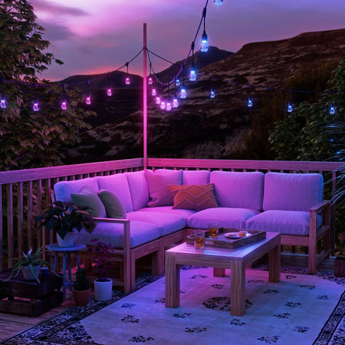 Nanoleaf Essentials Smart Multicolour Outdoor String Lights Smarter Kit (Matter compatible) - 30 m Image 6