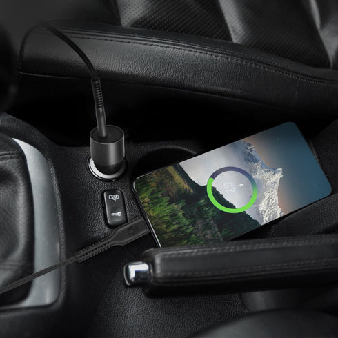 Bonelk Eco Series 25W PD USB-C Car Charger - Black - Digital3d.com.au