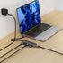 Bonelk Vision Long-Life USB-C to 6-in-1 w/Card Reader Multiport Hub (SG/Clear) Image 9