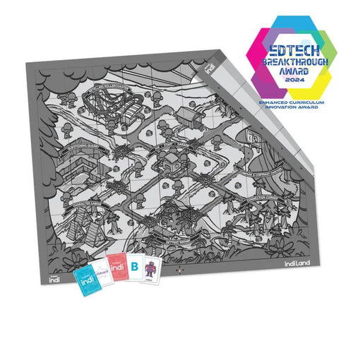 Sphero indi Code Mat & Literacy Cards Image 1