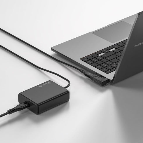 Bonelk Long-Life 100W GaN Multi-Device Laptop Charger, In-Built Cable - 1.5m (Black) Image 6