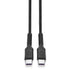 Bonelk Long-Life Easy Grip USB-C to USB-C Cable, 100W (Black) - Digital3d.com.au