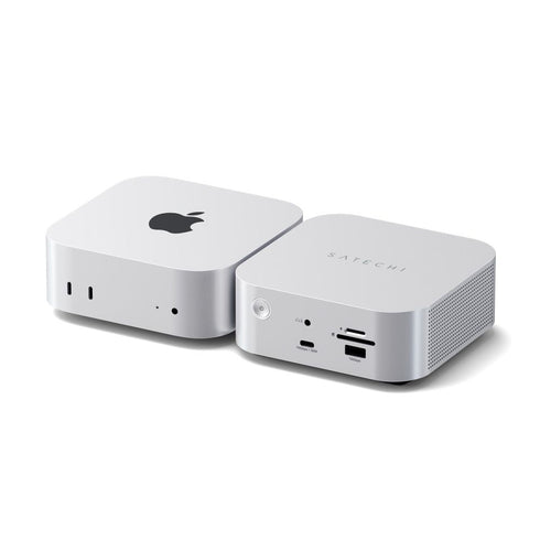 Satechi Thunderbolt 5 CubeDock with SSD Enclosure (Silver) Image 12