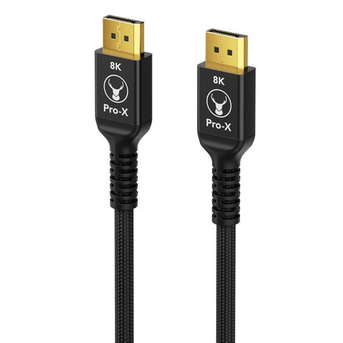 Bonelk Pro-X Long-Life Display Port to Display Port Cable 1.5m (Black) Image 2