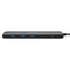Bonelk Long-Life USB-C to 12-in-1 Multiport Powered Hub - Black