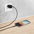 Bonelk 20W PD USB-C GaN Wall Charger + Easy Grip Cable - Black - Digital3d.com.au