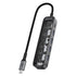 Bonelk Vision Long-Life USB-C to 6in1 Multiport Hub (Clear) Image 1