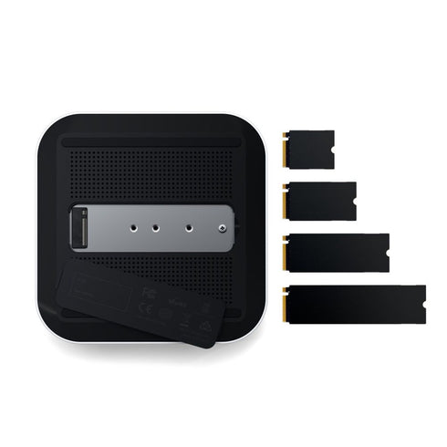 Satechi Thunderbolt 5 CubeDock with SSD Enclosure (Silver) Image 11