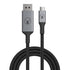 Bonelk Long-Life USB-C to DisplayPort Cable (1.5m) - Black Image 1