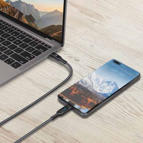 Bonelk USB-C to USB-C Long Life Digital Cable 100W 1.5m (Black)