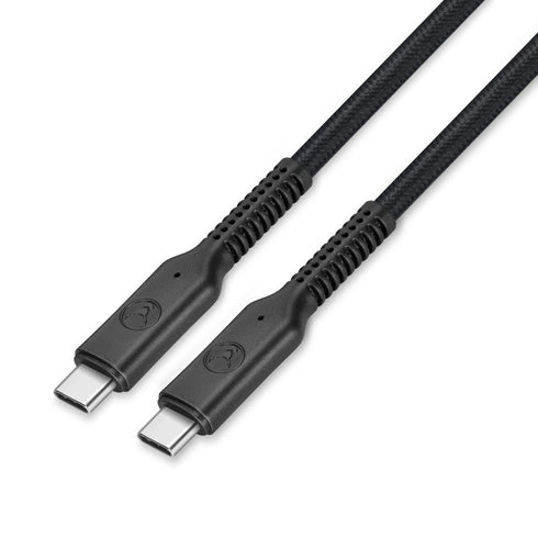 Bonelk Long-Life Easy Grip USB-C to USB-C Cable, 240w/20Gbps 4K 60Hz - 1.5m (Black) Image 3