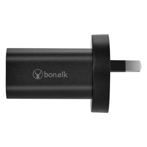 Bonelk USB-A Wall Charger, 12W - Black - Digital3d.com.au