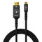 Bonelk Pro-X Long-Life USB-C to 8K DisplayPort Cable (1.5m) (Black) Image 1