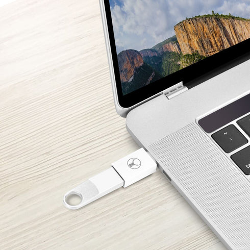 Bonelk USB-C to USB-A 3.0 Adapter - White - Digital3d.com.au