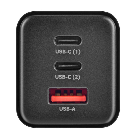 Bonelk Eco Series 65W PD Wall Charger, 3 x USB-C - Black - Digital3d.com.au