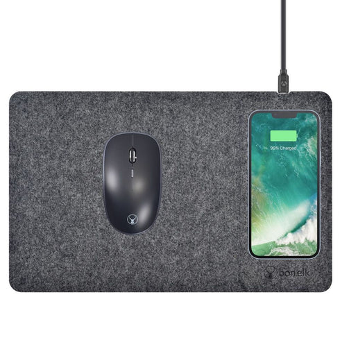 Bonelk Mouse Mat Qi Pro (Grey)
