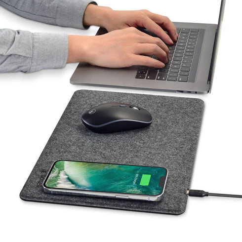Bonelk Mouse Mat Qi Pro (Grey)