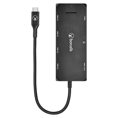Bonelk Long-Life USB-C to 8-in-1 Multiport Hub