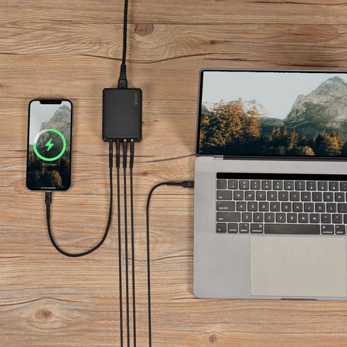 Bonelk Desktop Charger, 2 x USB-C / 2 x USB-A, 65W - Digital3d.com.au