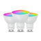 Nanoleaf Essentials Colour Smart LED Bulb GU10 (WiFi) - 3 Pack Image 1