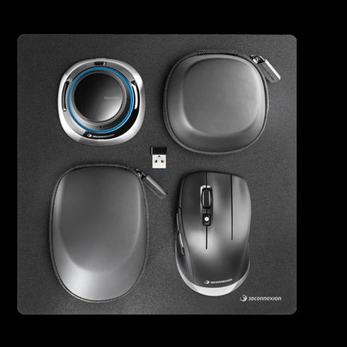 SpaceMouse Wireless Kit 2 BLUETOOTH - by 3Dconnexion - Digital3d.com.au