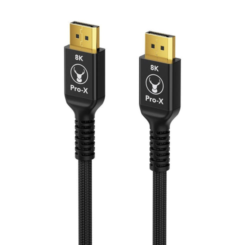 Bonelk Pro-X Long-Life DisplayPort to 8K DisplayPort Cable (2.5m) Image 2