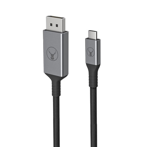 Bonelk Long-Life USB-C to DisplayPort Cable (1.5m) - Black Image 2
